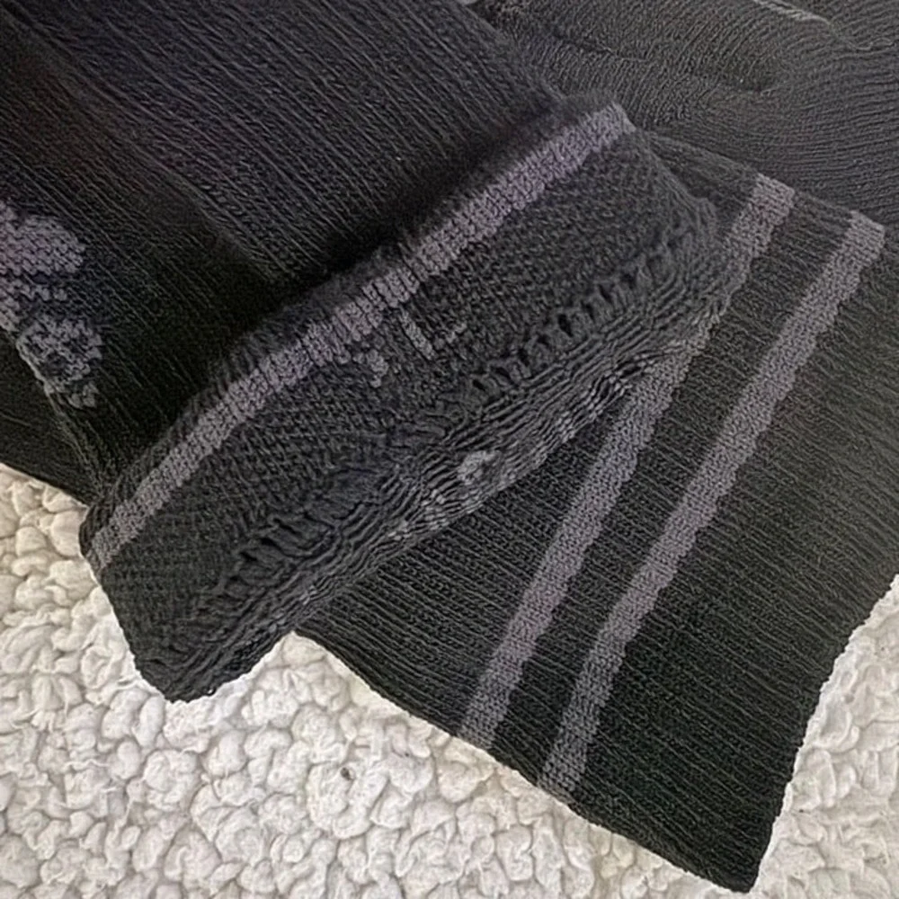 Bombas Calf Socks mens size XL solid‎ black Honeycomb cushion stay up